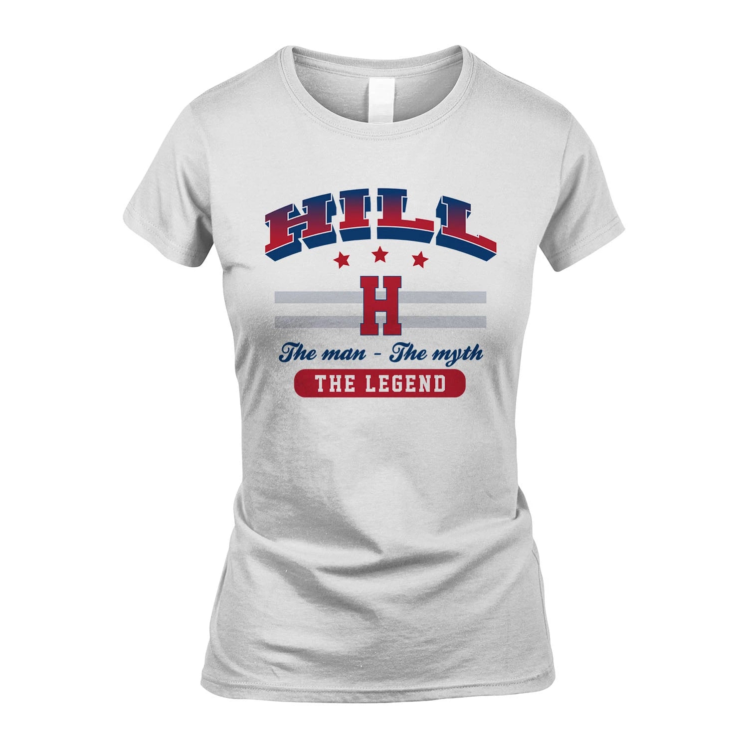 The Man The Myth The Legend With Your Name Shirt HILL M1-35
