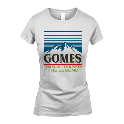 The Man The Myth The Legend Vintage Mountain Shirt GOMES M1-19