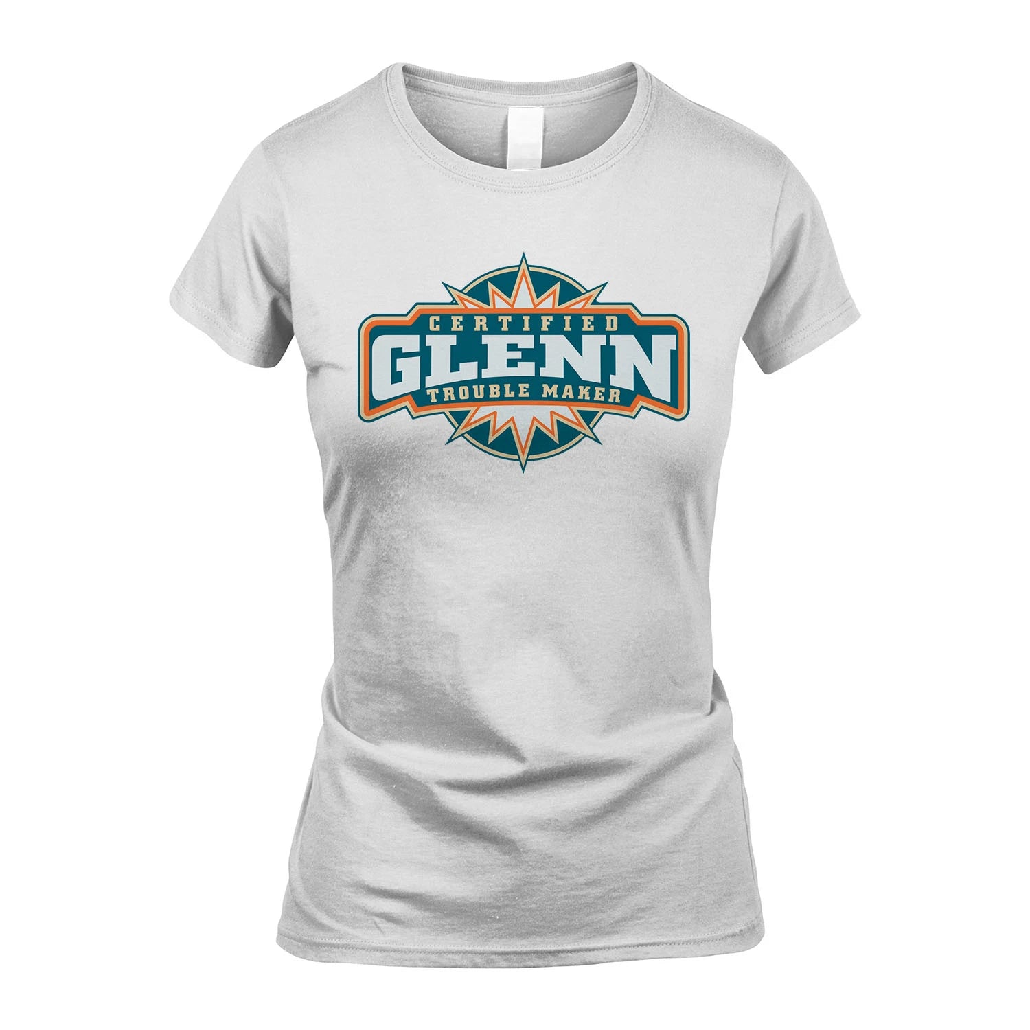 Certified Your Name Trouble Maker Shirt GLENN M1-36