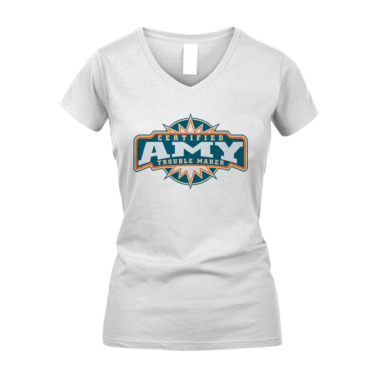 Certified Your Name Trouble Maker Shirt AMY M1-36