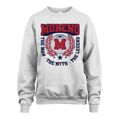 The Man The Myth The Legend Logo Shirt MORENO M1-30