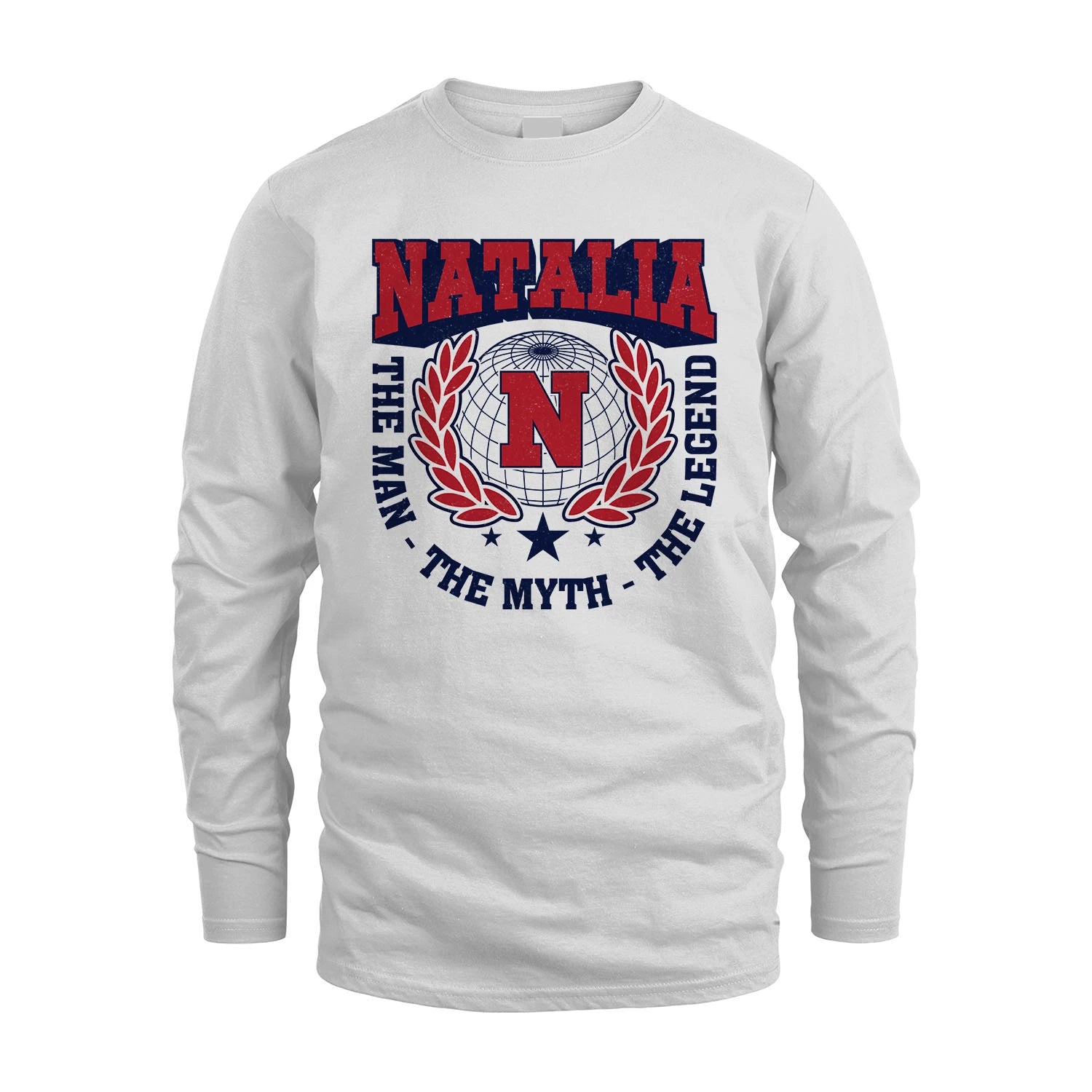 The Man The Myth The Legend Logo Shirt NATALIA M1-30