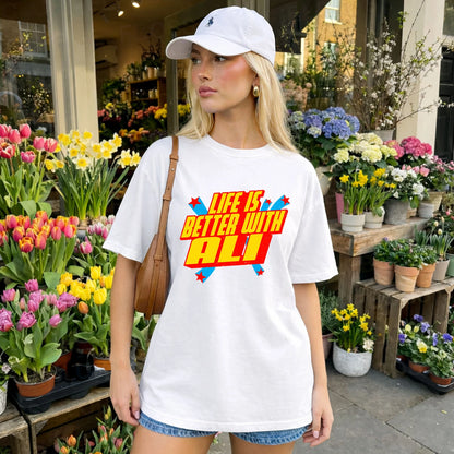 Life Is Better With Your Name Retro Shirt ALI M1-18