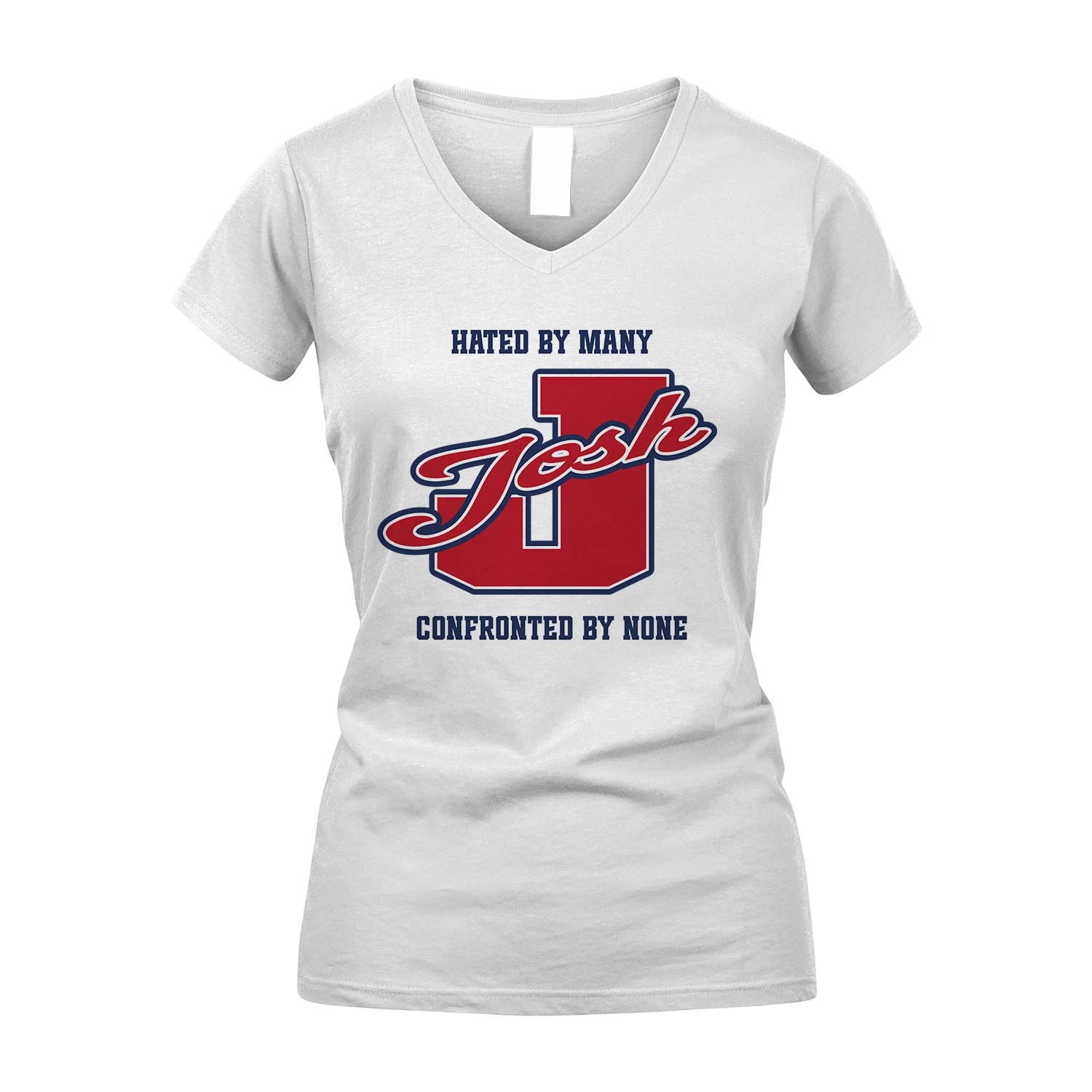 Hated By Many Confronted By None Personalized Name Shirt JOSH M1-8