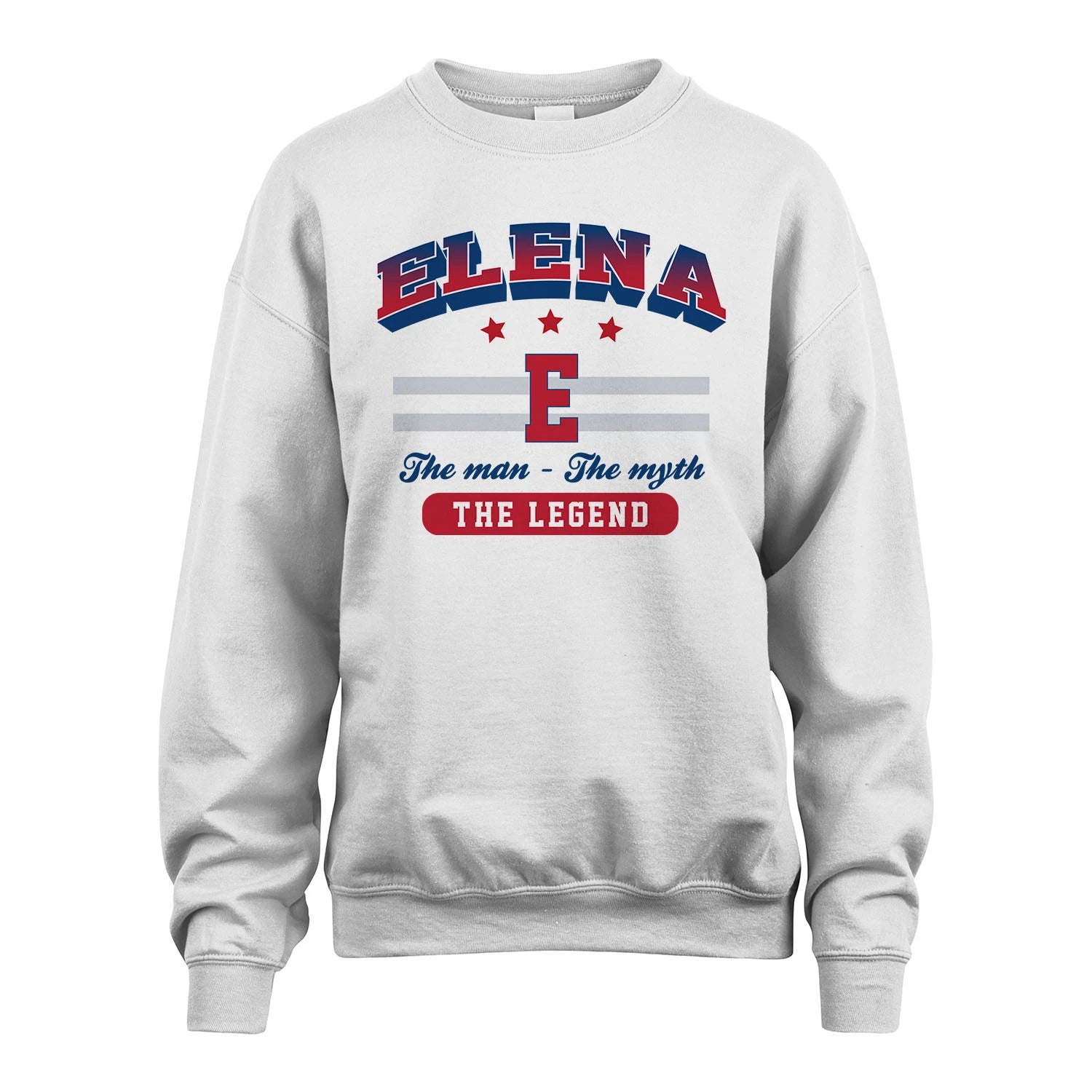 The Man The Myth The Legend With Your Name Shirt ELENA M1-35