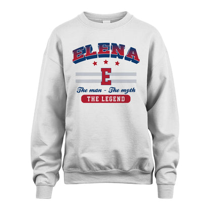 The Man The Myth The Legend With Your Name Shirt ELENA M1-35