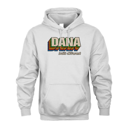 Your Name Built Different Retro Shirt DANA M1-26