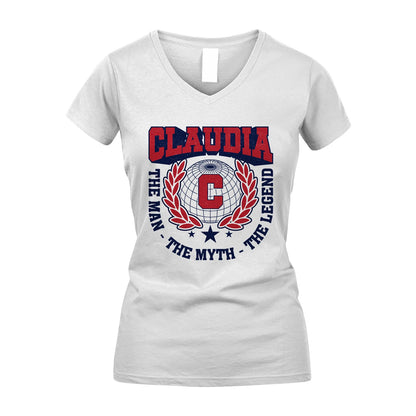 The Man The Myth The Legend Logo Shirt CLAUDIA M1-30