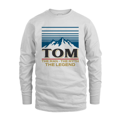 The Man The Myth The Legend Vintage Mountain Shirt TOM M1-19