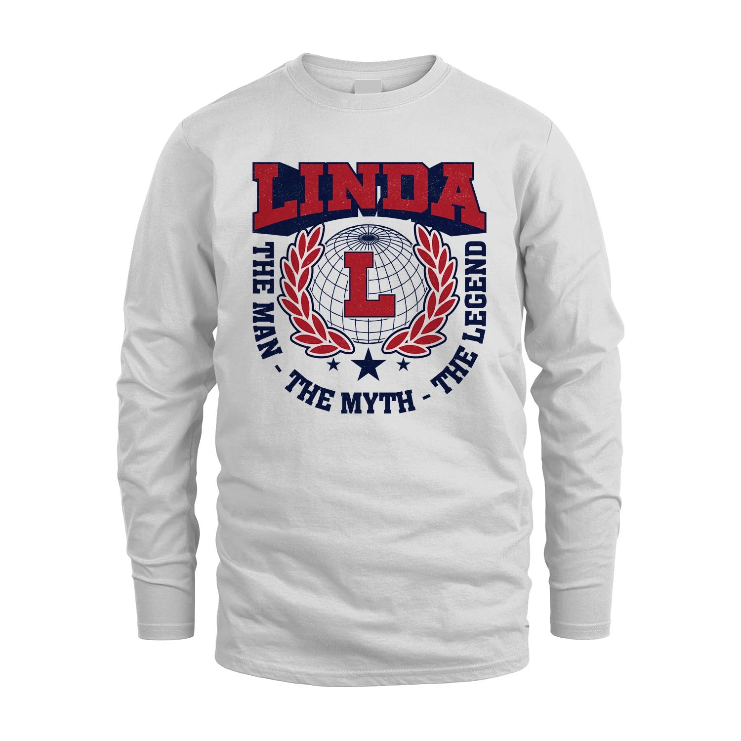 The Man The Myth The Legend Logo Shirt LINDA M1-30