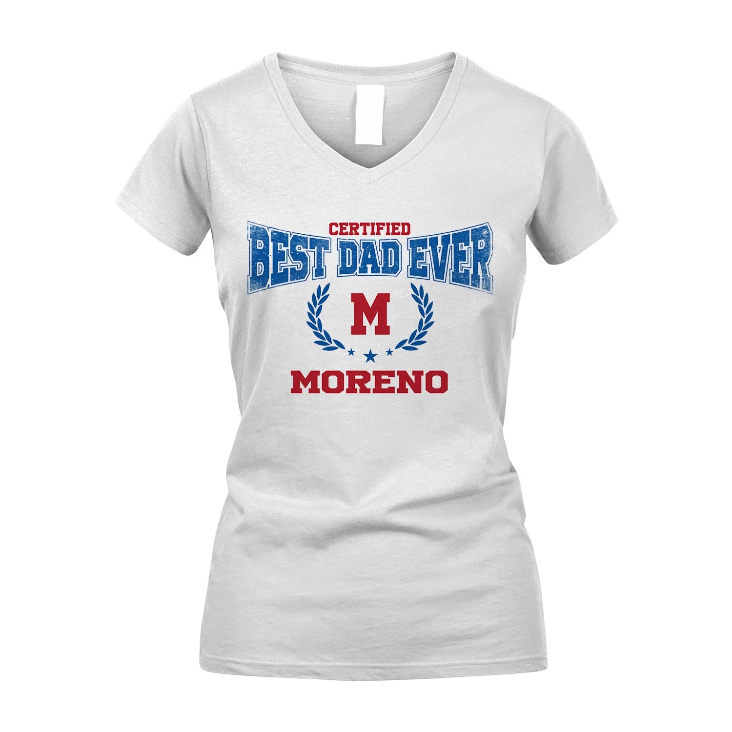Certified Best Dad Ever Shirt MORENO M1-11