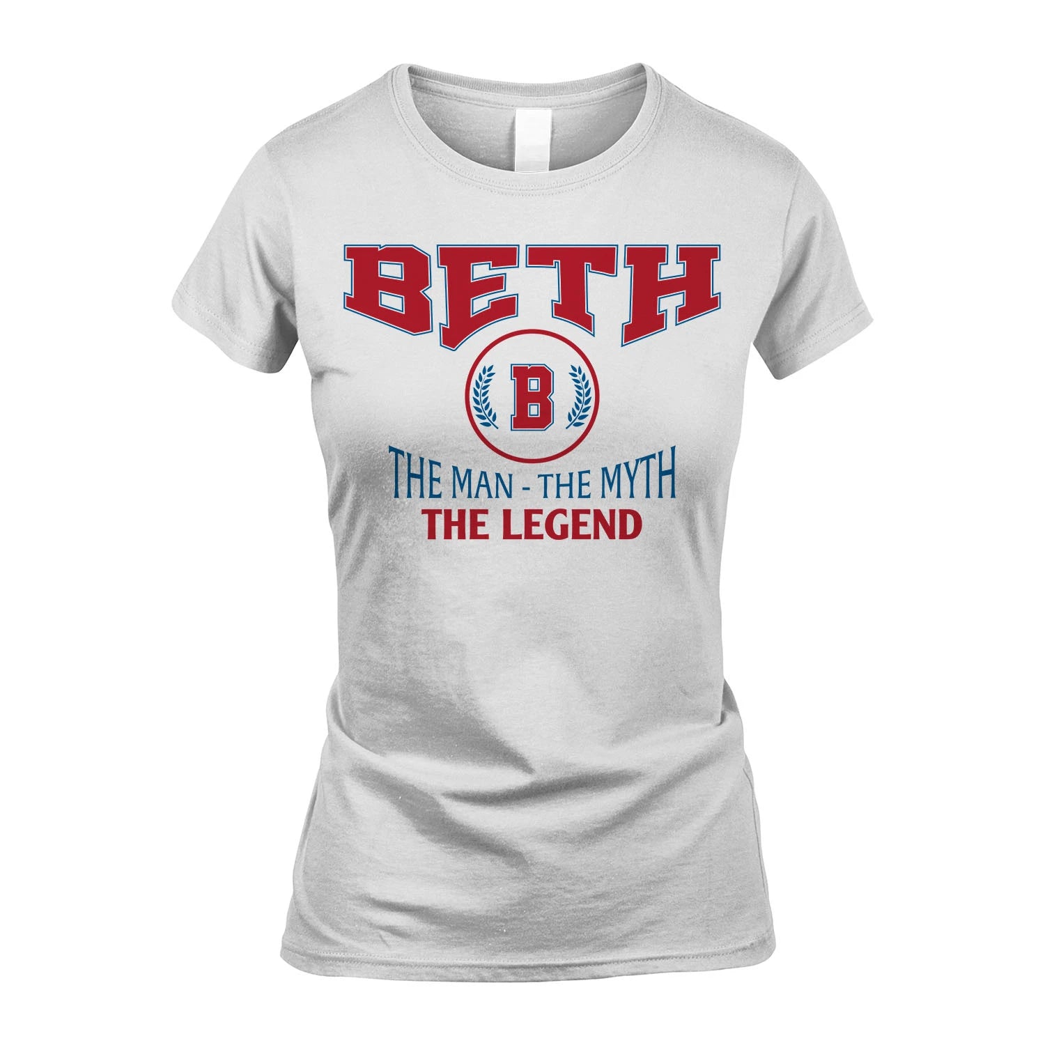 The Man The Myth The Legend Jet Style Shirt BETH M1-9