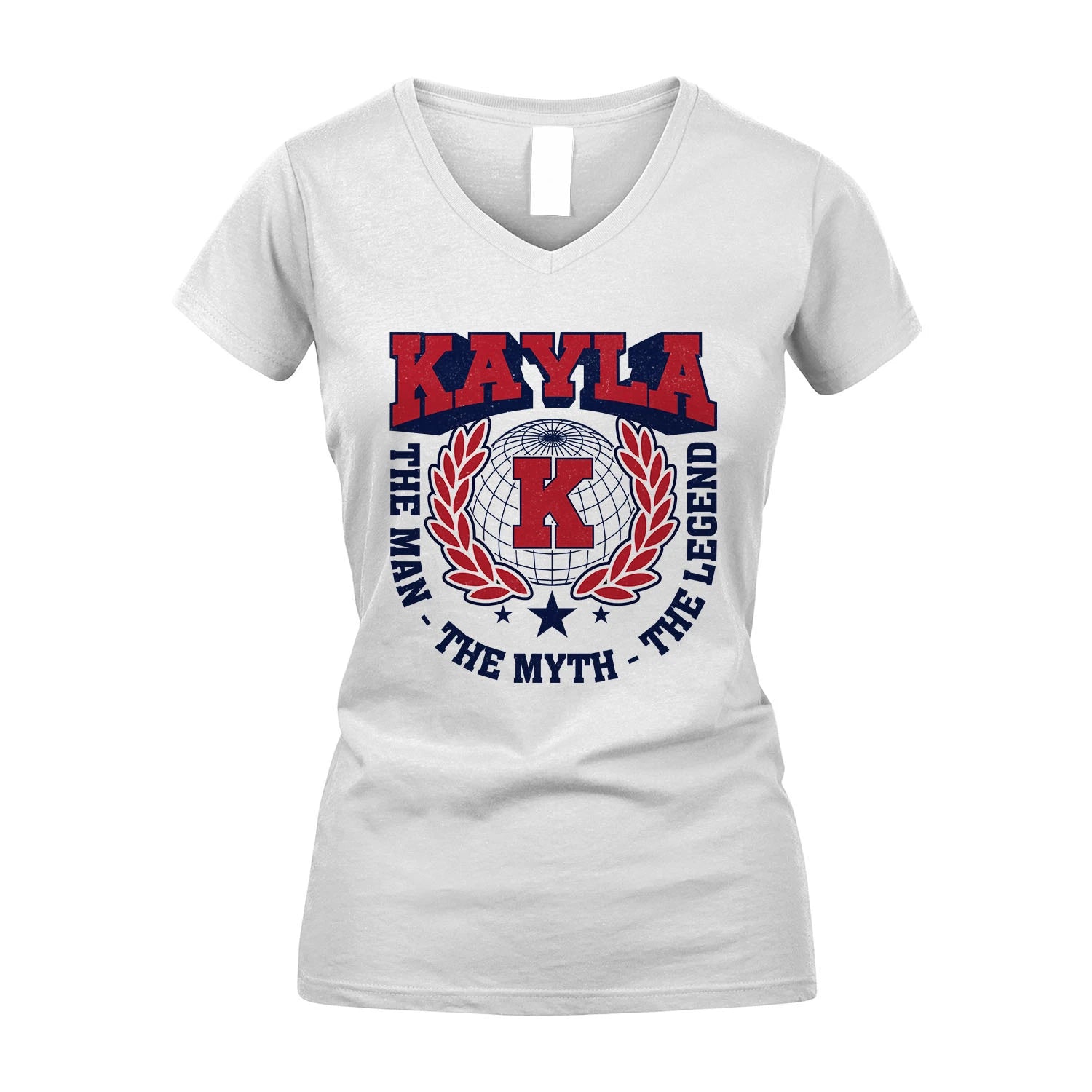 The Man The Myth The Legend Logo Shirt KAYLA M1-30