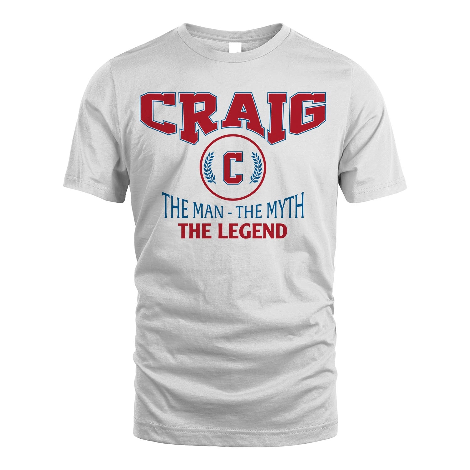 The Man The Myth The Legend Jet Style Shirt CRAIG M1-9