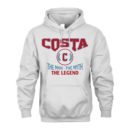 The Man The Myth The Legend Jet Style Shirt COSTA M1-9