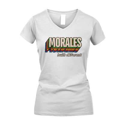 Your Name Built Different Retro Shirt MORALES M1-26