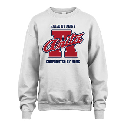 Hated By Many Confronted By None Personalized Name Shirt ANITA M1-8