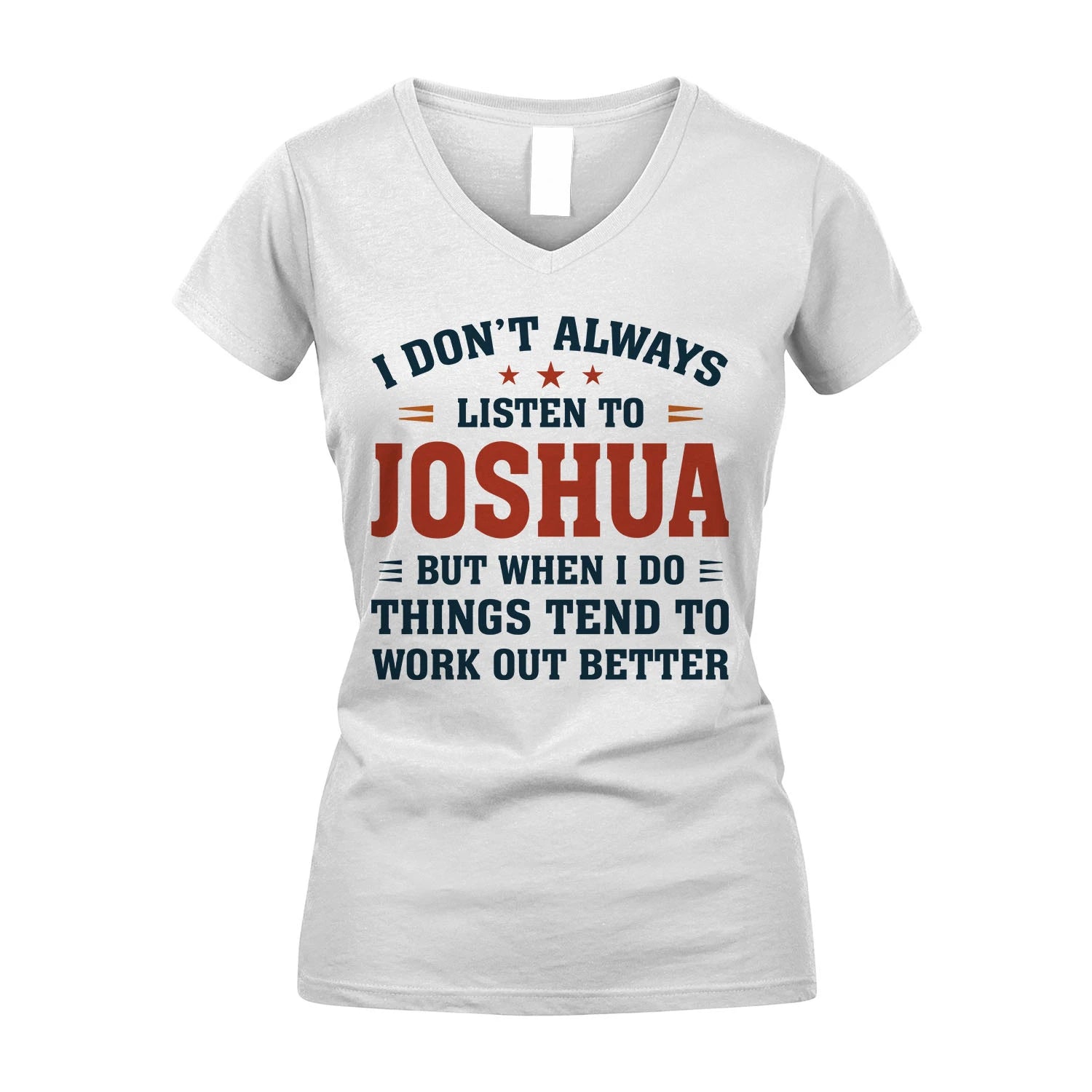 I Don't Always Listen To... JOSHUA M1-2
