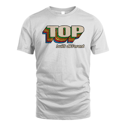 Your Name Built Different Retro Shirt TOP M1-26