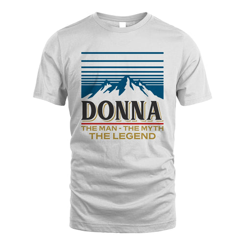 The Man The Myth The Legend Vintage Mountain Shirt DONNA M1-19