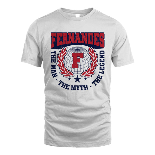 The Man The Myth The Legend Logo Shirt FERNANDES M1-30