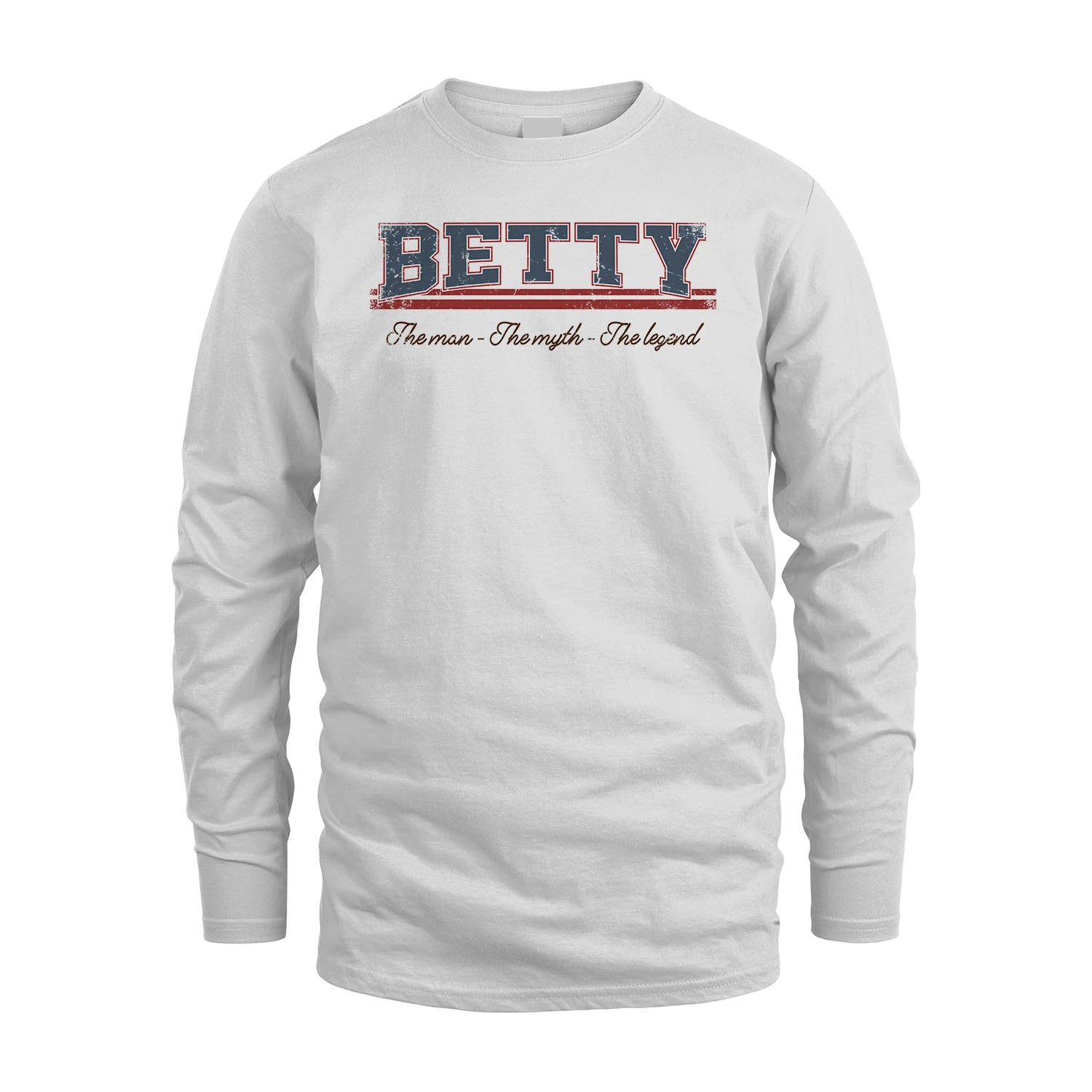 The Man The Myth The Legend Vintage Shirt BETTY M1-6