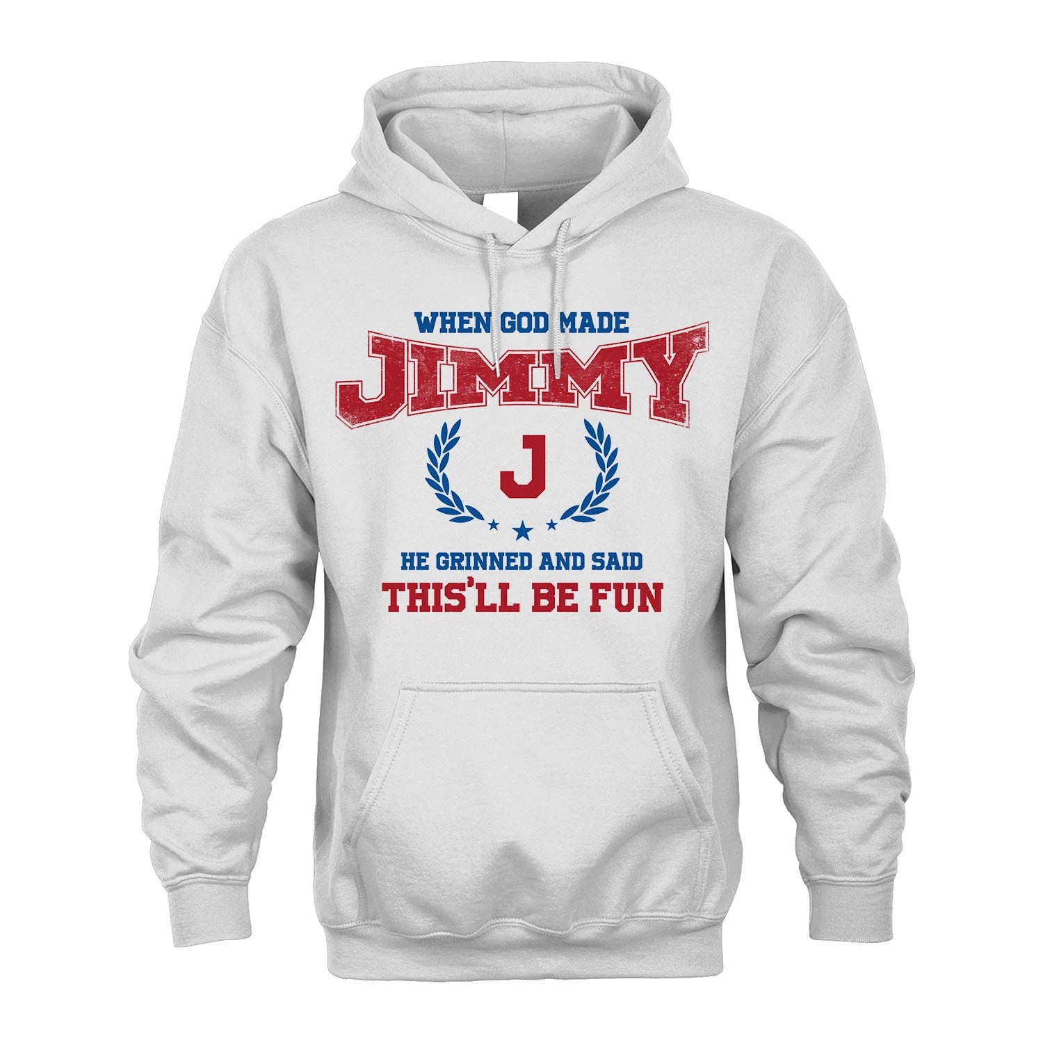 When God Made He Grinned And Said This'll Be Fun Shirt JIMMY M1-12