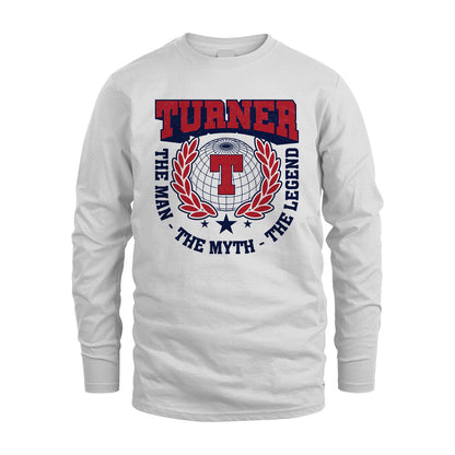 The Man The Myth The Legend Logo Shirt TURNER M1-30