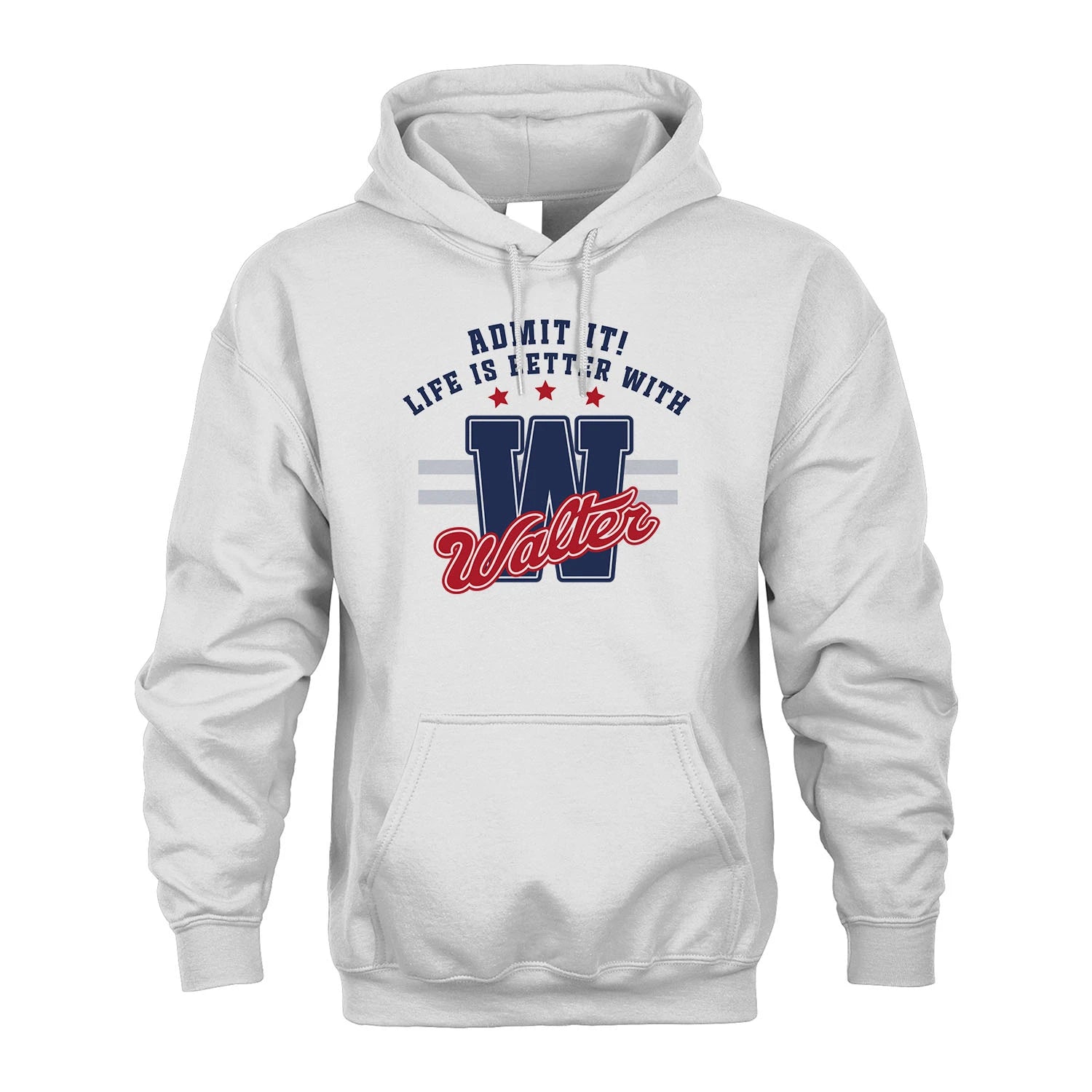 Admit It Life Is Better With Your Name Custom Shirt WALTER M1-20