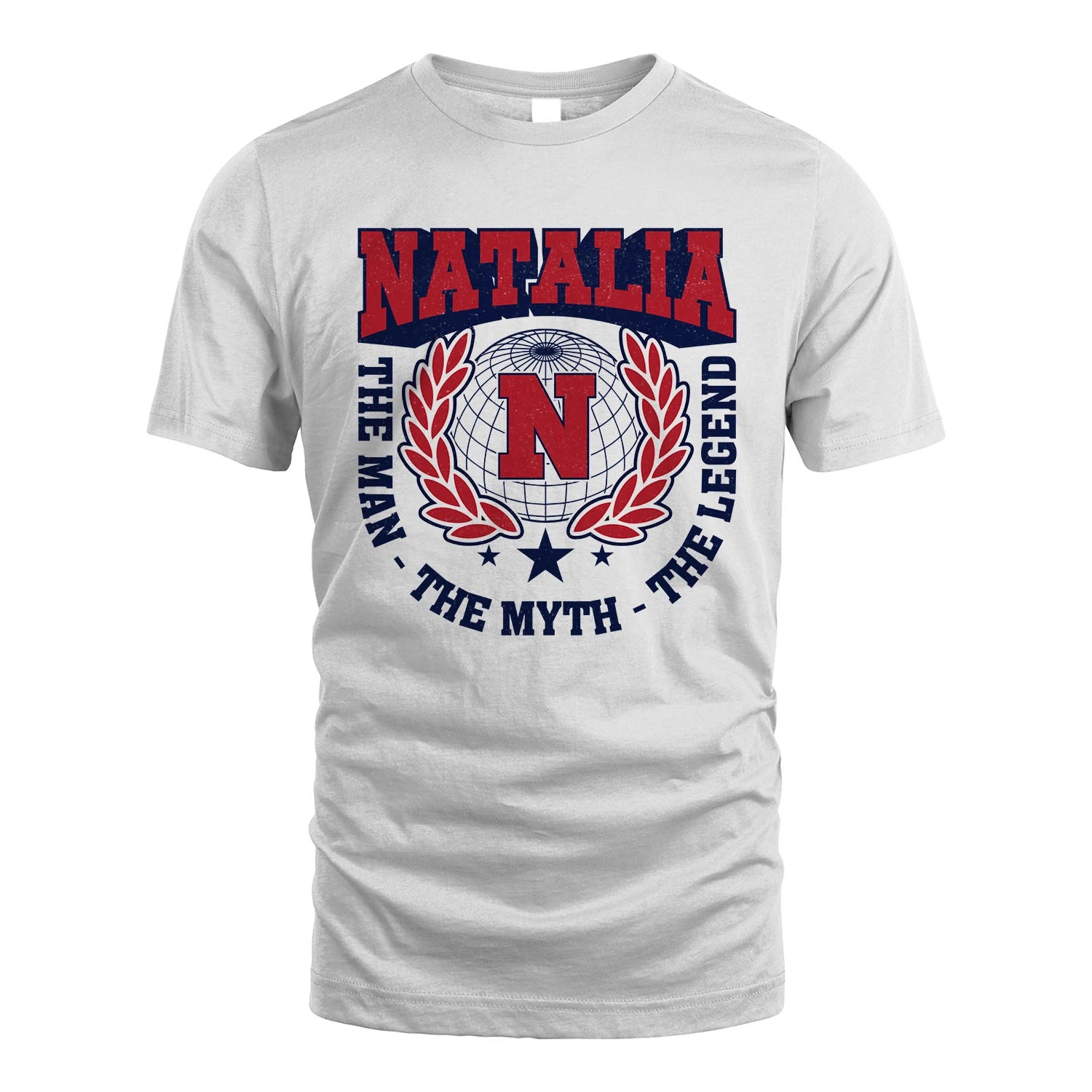 The Man The Myth The Legend Logo Shirt NATALIA M1-30