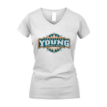 Certified Your Name Trouble Maker Shirt YOUNG M1-36