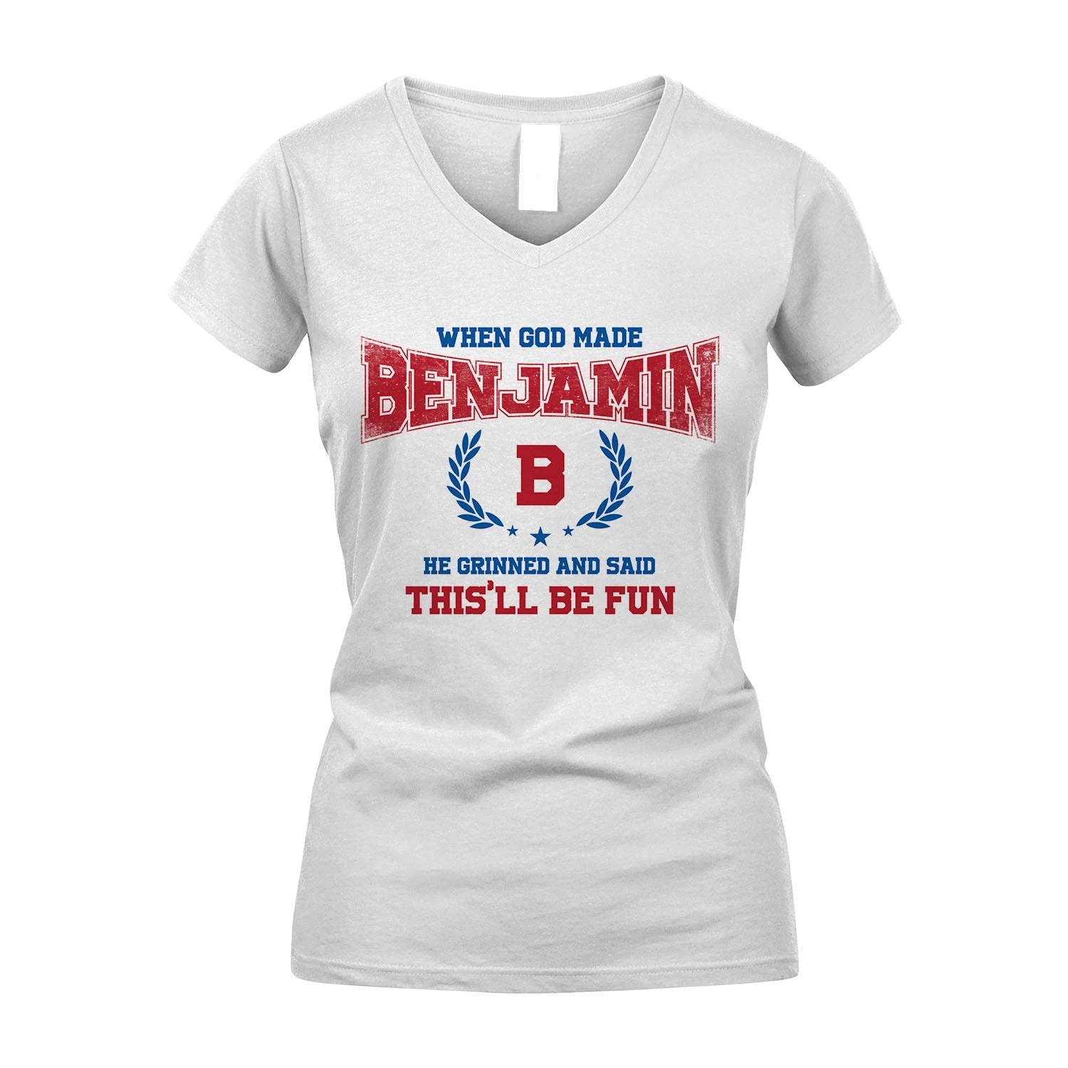 When God Made He Grinned And Said This'll Be Fun Shirt BENJAMIN M1-12