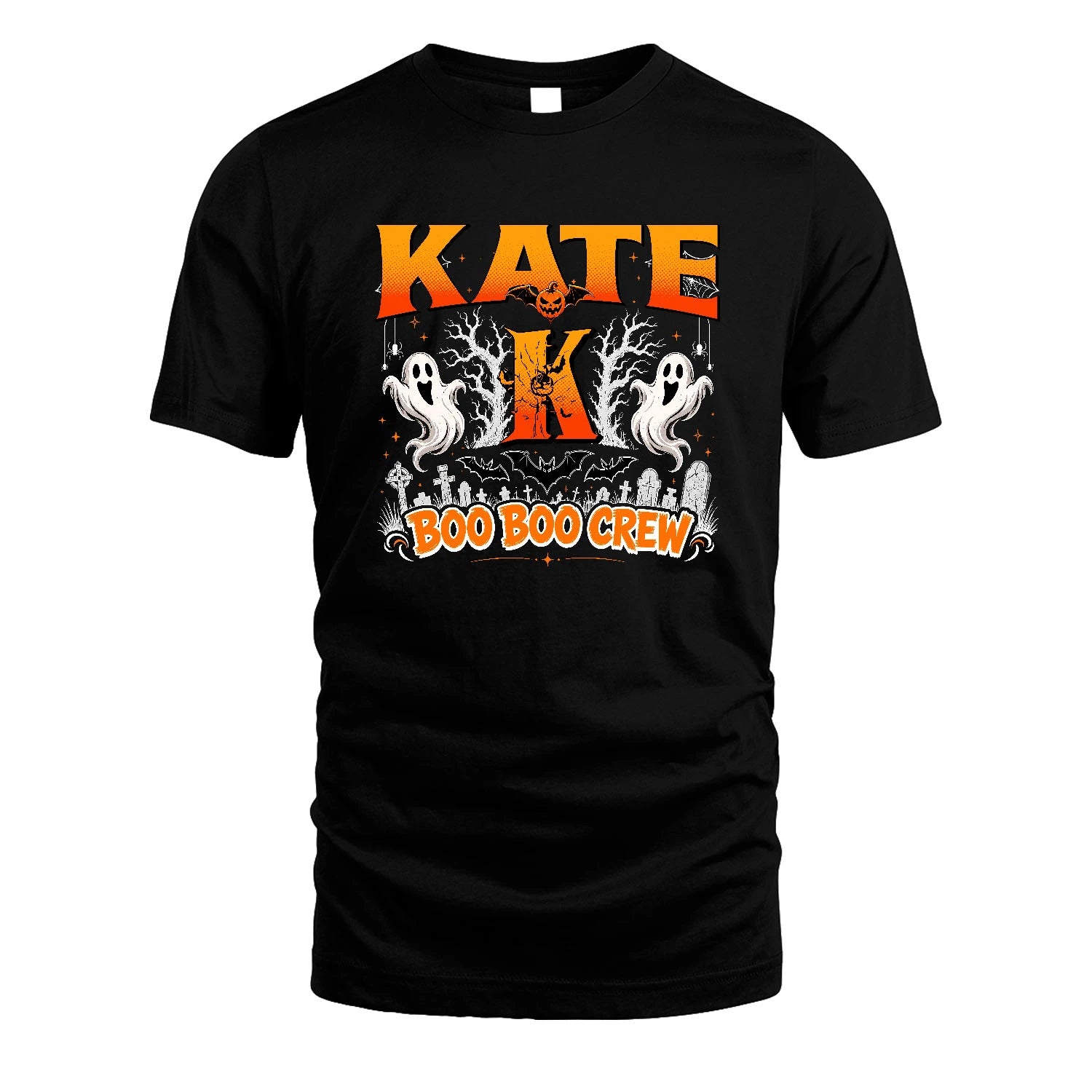 Boo Boo Crew Halloween Custom Name Shirt KATE M1-28
