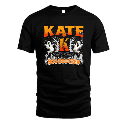 Boo Boo Crew Halloween Custom Name Shirt KATE M1-28