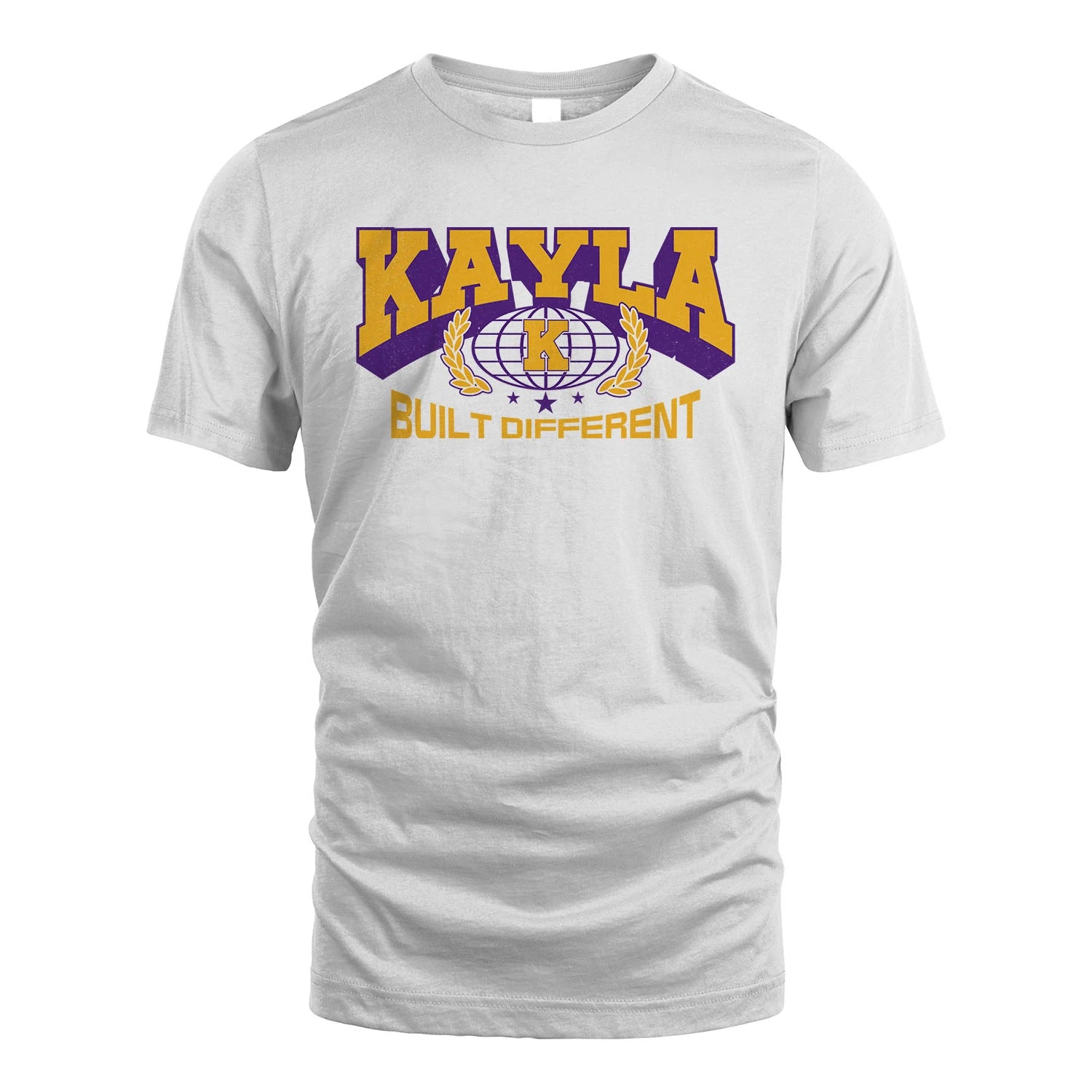 Your Name Built Different Sporty Shirt KAYLA M1-32
