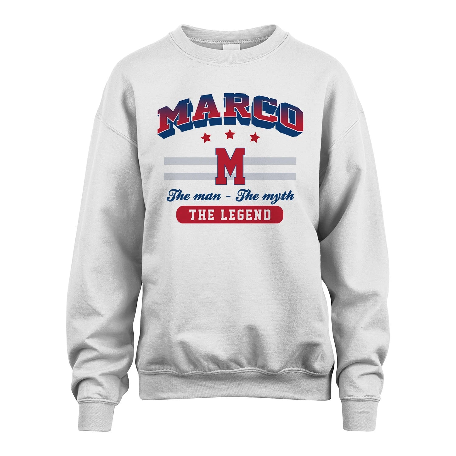 The Man The Myth The Legend With Your Name Shirt MARCO M1-35