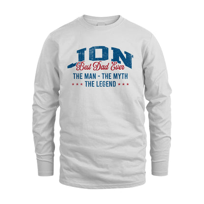Best Dad Ever The Man The Myth The Legend JON M1-7