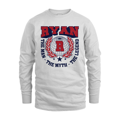 The Man The Myth The Legend Logo Shirt RYAN M1-30