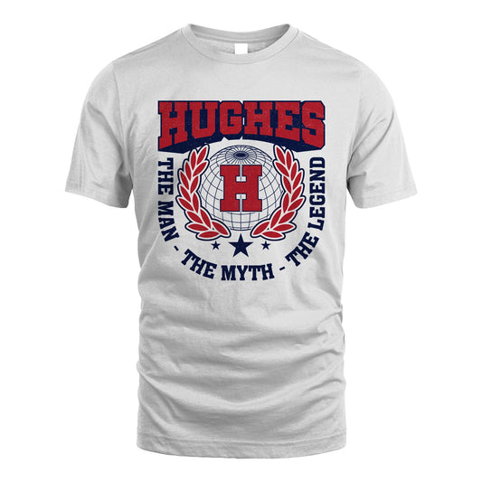 The Man The Myth The Legend Logo Shirt HUGHES M1-30