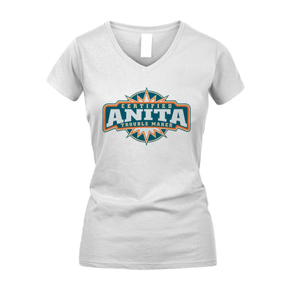 Certified Your Name Trouble Maker Shirt ANITA M1-36