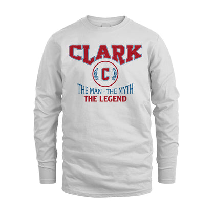 The Man The Myth The Legend Jet Style Shirt CLARK M1-9