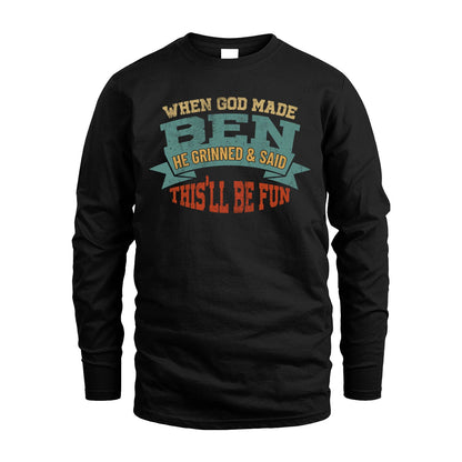 The Man The Myth The Legend Sporty Shirt BEN M1-15