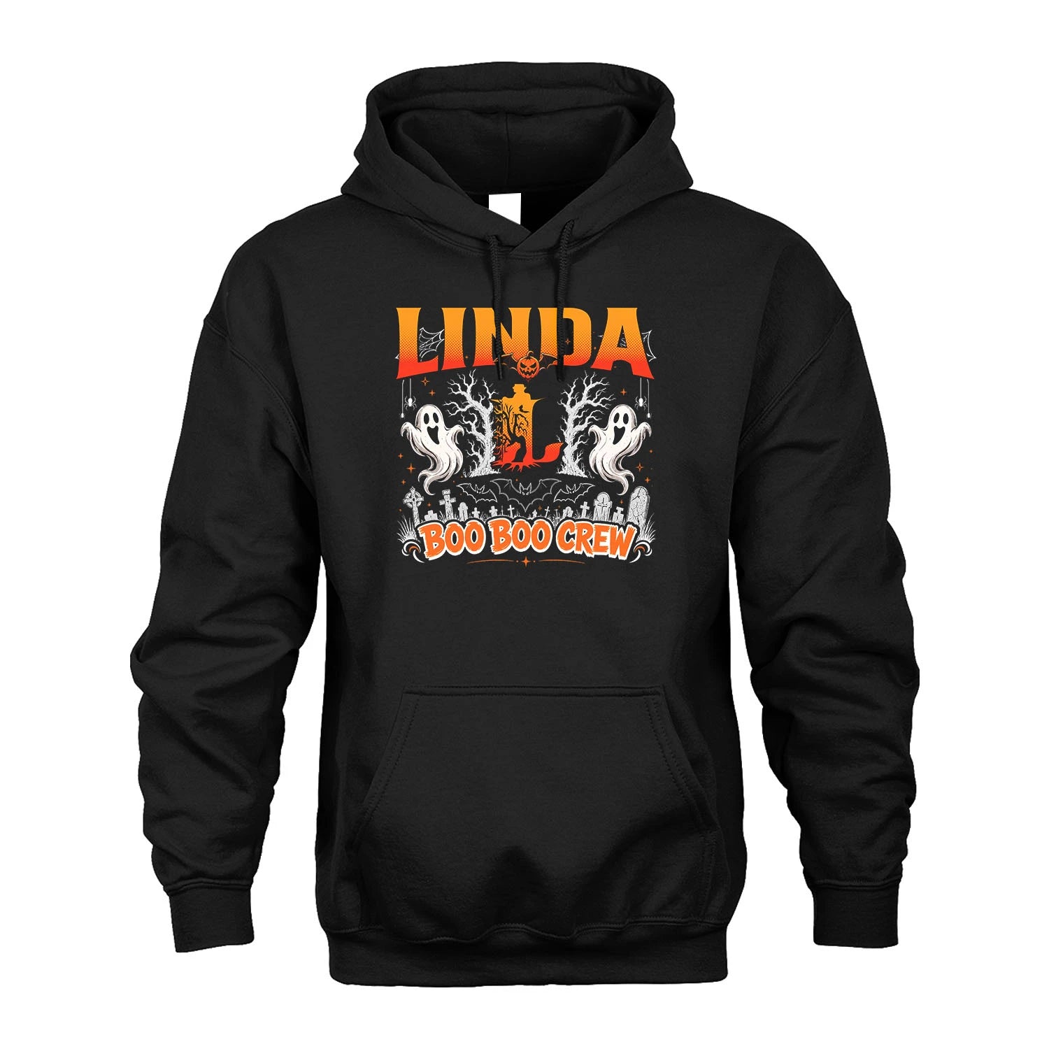 Boo Boo Crew Halloween Custom Name Shirt LINDA M1-28