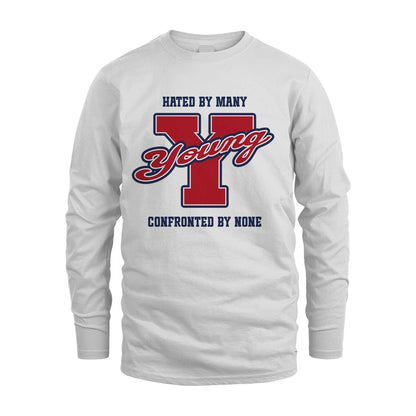 Hated By Many Confronted By None Personalized Name Shirt YOUNG M1-8