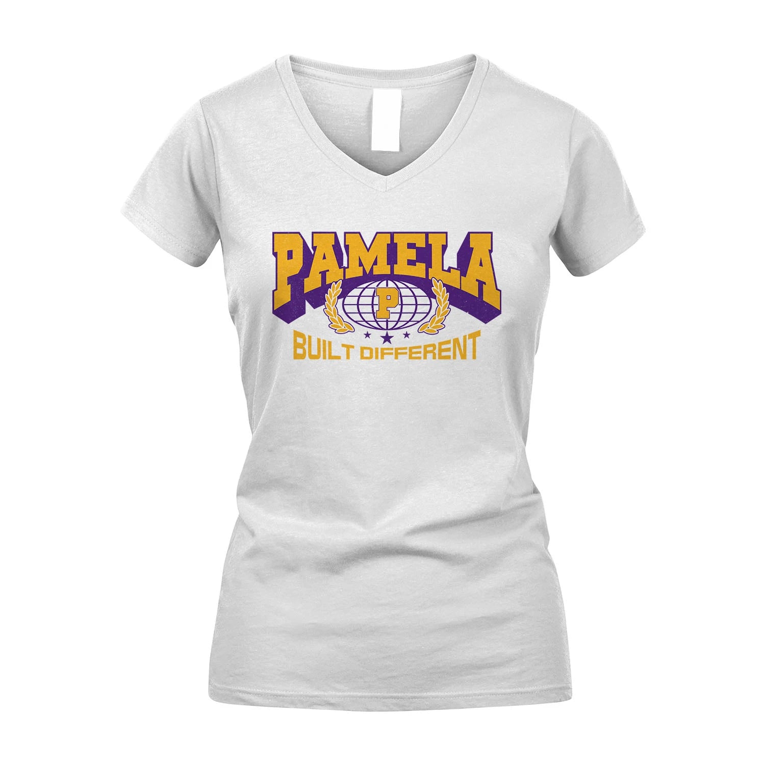 Your Name Built Different Sporty Shirt PAMELA M1-32