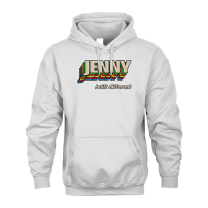 Your Name Built Different Retro Shirt JENNY M1-26