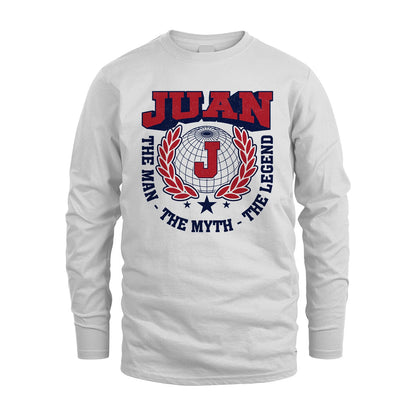The Man The Myth The Legend Logo Shirt JUAN M1-30