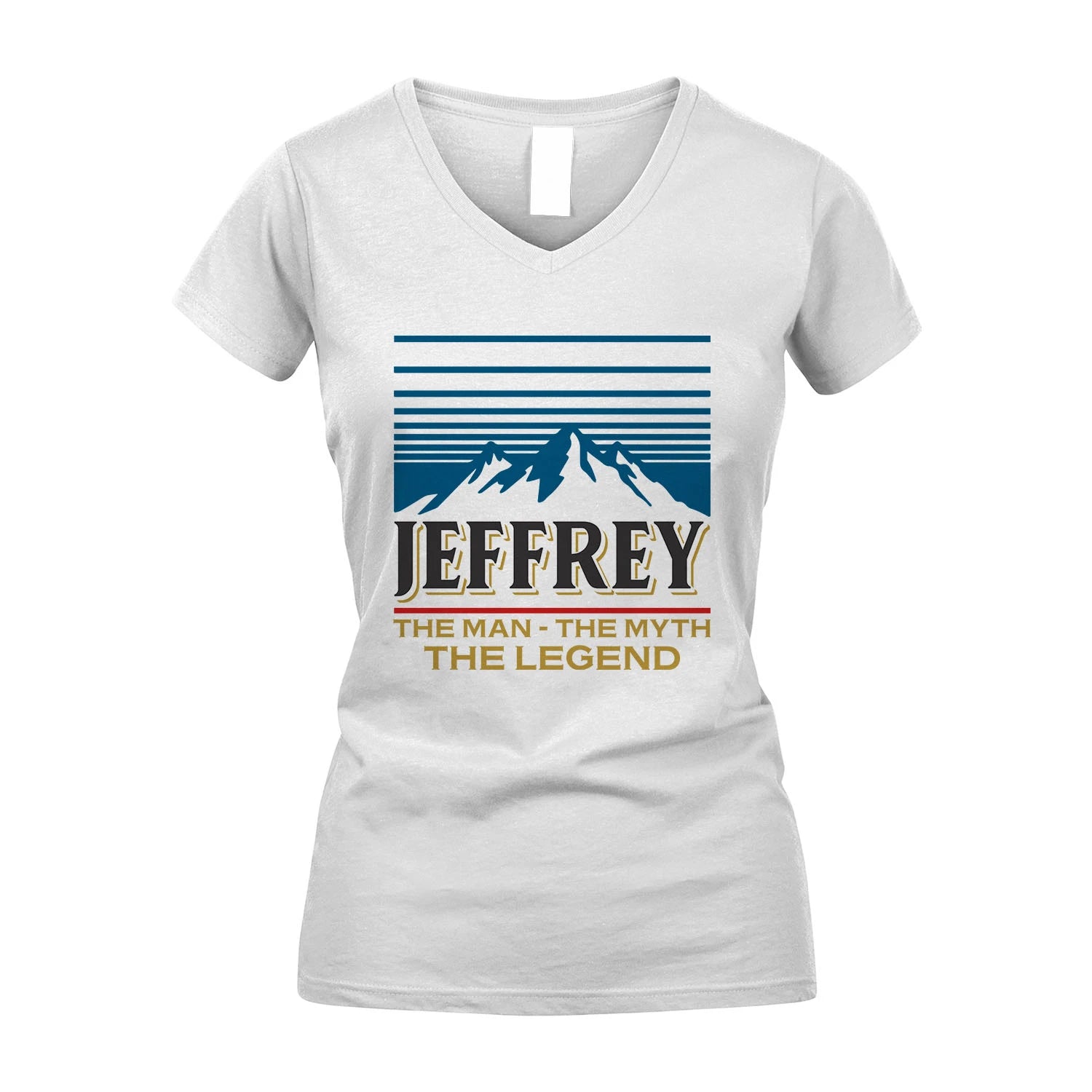 The Man The Myth The Legend Vintage Mountain Shirt JEFFREY M1-19
