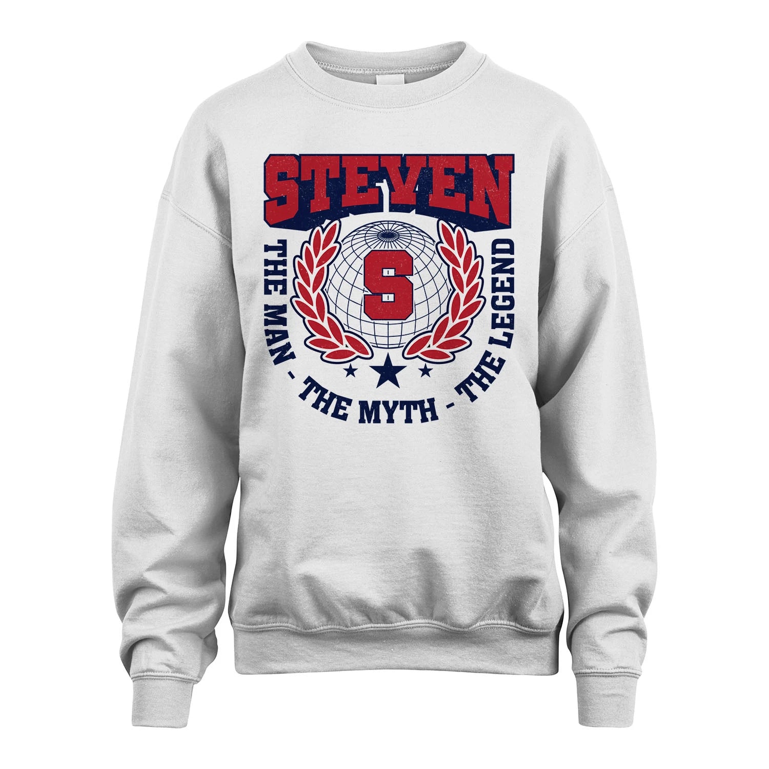 The Man The Myth The Legend Logo Shirt STEVEN M1-30