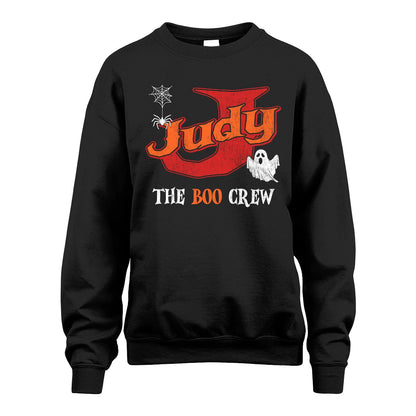 The Boo Crew Halloween Custom Name Shirt JUDY M1-22